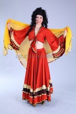 2279. Цыганский национальный костюм женский