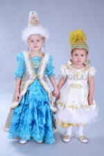 Казахские национальные костюмы для девочек