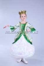 Принцесса в зеленом платье (платье + корона 1000 руб., стоимость проката за сутки)