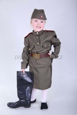 0554. Военный костюм для девочек