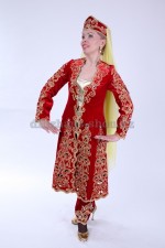 2165 таджикский национальный костюм женский