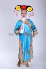 33590. Китайское традиционное платье с галстуком