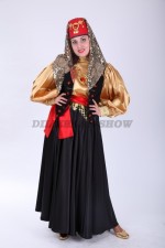 33609. Севиль - турецкий народный костюм с чёрной жилеткой