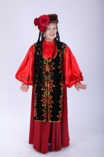 33625. Фатима - уйгурский женский костюм большого размера