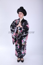 33642. Японское кимоно в темных тонах
