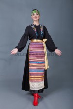 5777. Русский женский костюм.В комплекте рубаха, фартук, лента