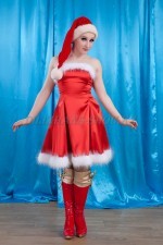 2685. Девушка Санта. платье (1600 руб), колпак (400 руб) Стоимость проката за сутки