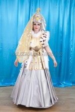 2064. Казахский костюм «Томирис»национальный наряд