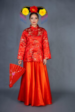 02419 Китайский женский костюм