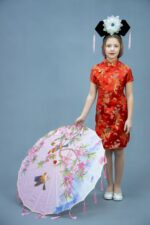 03964 Китайский женский костюм Ципао
