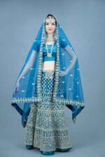 03956 Индийский костюм женский свадебный