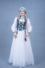 04168 Казахский национальный костюм с этно корсетом