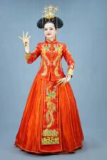 03970 Китайский женский костюм