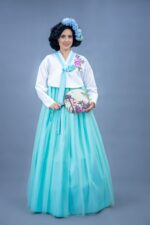 04215 Корейский национальный костюм женский, Ханбок