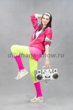04286 Женский костюм в стиле Диско