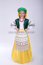 4061. Белорусский народный костюм для девочки