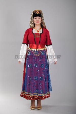 02502 Турецкий национальный женский костюм