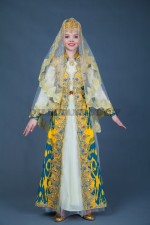 Узбекский национальный костюм для девочки