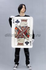 04605 Игральная карта Крестовый король