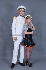 5715. Капитан и морячка. Парные костюмы.