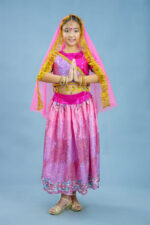 03738 Индийский костюм для девочки Сита 01