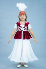 03756 Казахский национальный камзол с платьем