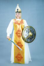 03877 Казахский национальный костюм