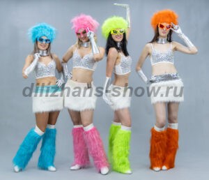 04651 Яркие костюмы в стиле группы (G)I-DLE.