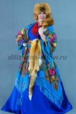 05055 Боярыня. Русский женский стилизованный костюм