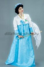 05124 Корейский национальный женский костюм. Ханбок