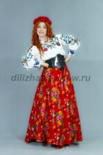 05302 Русский женский костюм