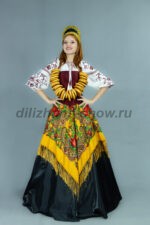05306 Русский женский костюм