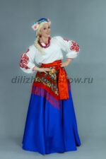 05312 Русский женский костюм