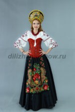 05472 Русский женский костюм