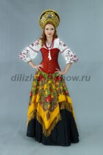 05473 Русский женский костюм
