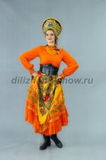 05475 Русский женский стилизованный костюм